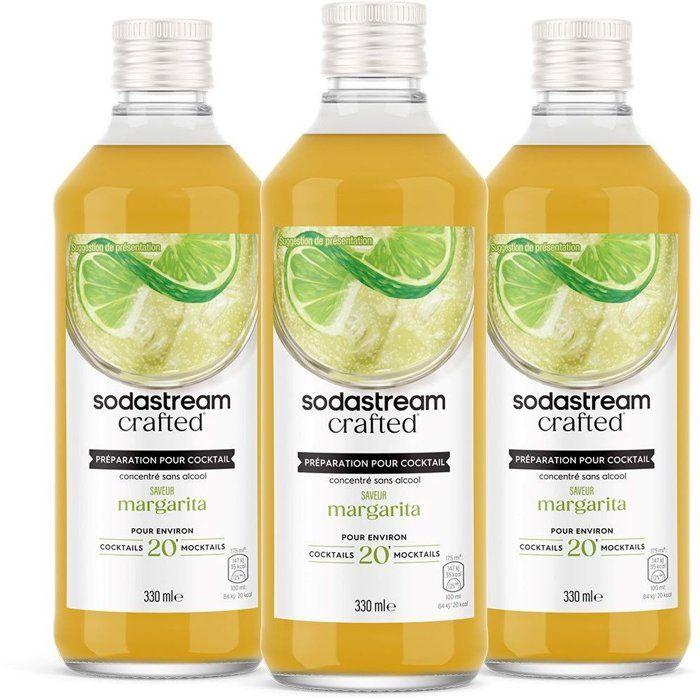 Cocktail Mixer SODASTREAM - Non-alcoholic Margarita - Citrus Freshness - For Sparkling Water and Soda Machine - 330 Ml