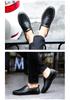 Men's Soft Sole Leather Slip-On British Style Driving Shoes, Big Size, Trendy & Versatile.