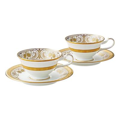 Noritake Cup podšálek 220cc Georgian Palace 2 Bone China & (Párová sada) (Káva Čaj) P59587/4858