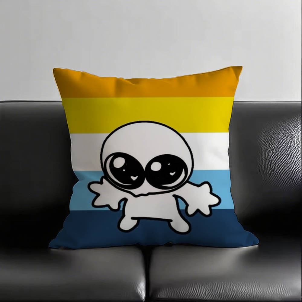 1pc Aroace Pride Pillow Case Square Bedroom Sofa Leisure Comfort Cushion Car Living Room Home Decoration