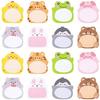 Colorful paper notes 16 stickers 320 sheets information adhesive memo notepad animal shapes cute fun strong stationery home use girls children school