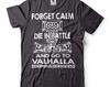 Valhalla Viking Warrior T-Shirt: Norse Mythology, Patriotic Gift