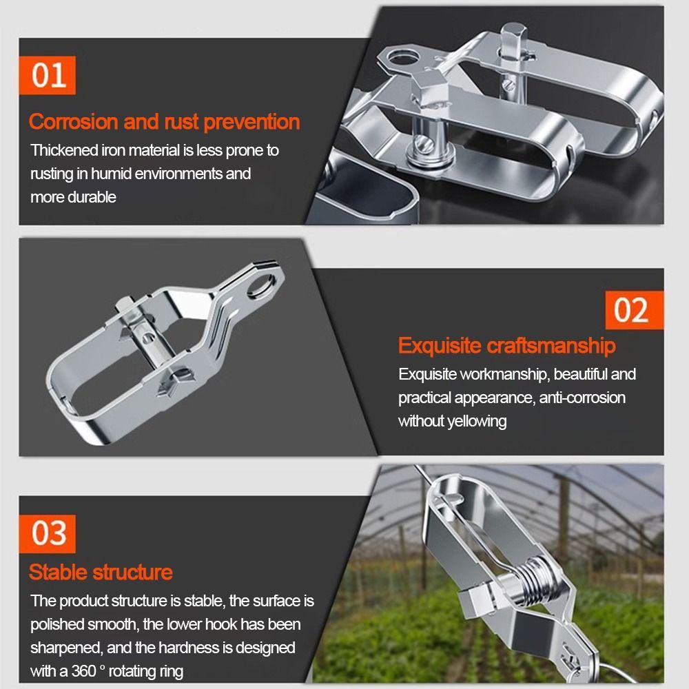 Galvanised Cable Tensioner Silver Wire Ratchet Tensioner New Tensioning Cable  Home