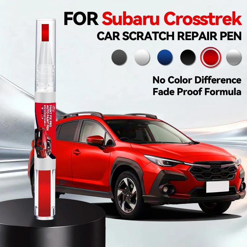 

Car Dedicated For Subaru Crosstrek Car Paint Repair Pen Touch Up Scratch Remover DIY Auto Accessories Black White 37J Blue Red S червоний