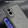 For Xiaomi Poco M7 4G Case Luxury PU Leather Phone Case For PocoM7 4G Back Cover Matte Silicone Shockproof Full Protection Coque