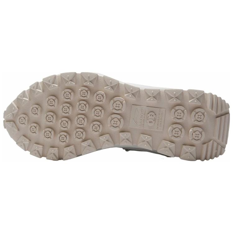 Li Ning Fangyuan Eternal Running Shoes Women's Low Top Shark Gray/Leather Gray Blue/Haze Gray AGCR058-10