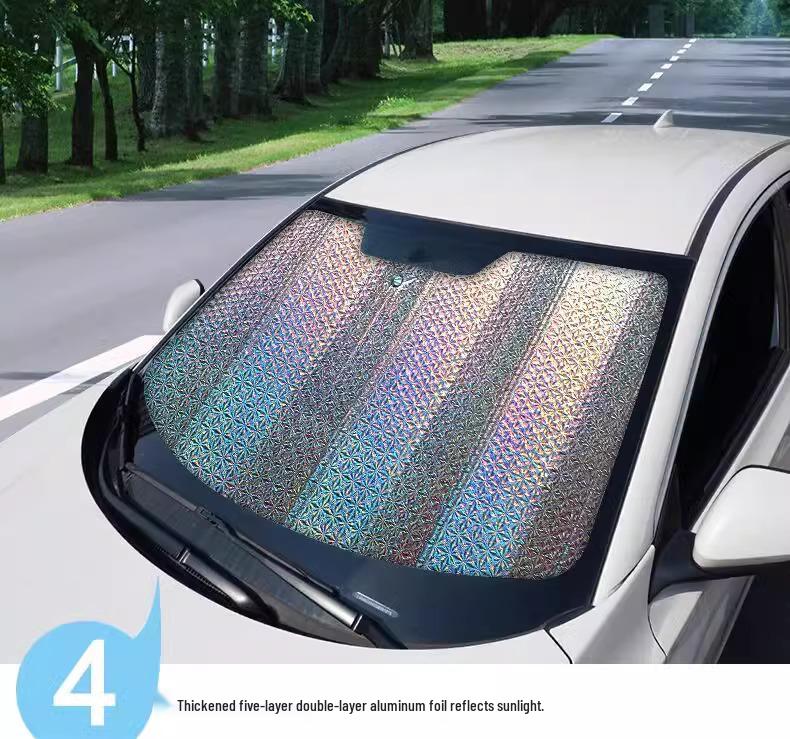 Zeekr 001/007 X Panoramisch Zonnedak Zonnescherm - Zonwering & Warmte-isolatie Dakraam Blocker