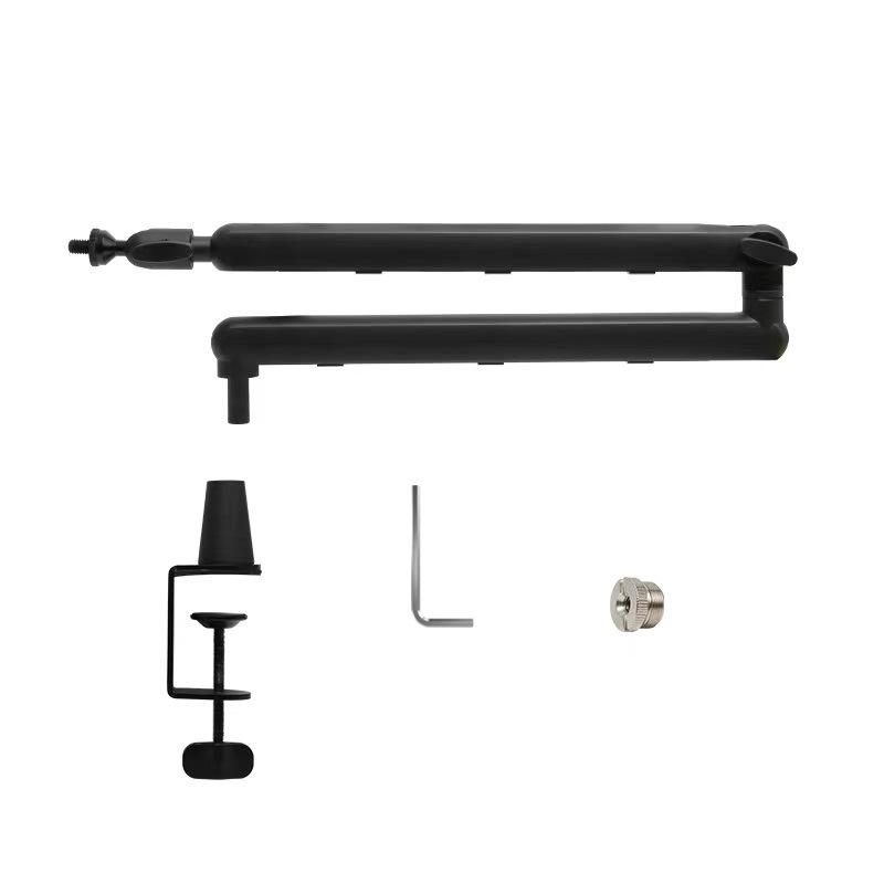 

Стойка для микрофона консольная настольная live k song микрофон анти-тряска мобильный телефон планшет ленивый универсальный складной алюминиевый стенд Standard Edition