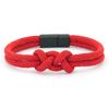 Einzigartiges Herren Seilarmband Premium Ausgewählt 4mm Schnur Spezieller Glücksknoten Tibetisches Armband Erhältlich in Mehreren Farben und Größen