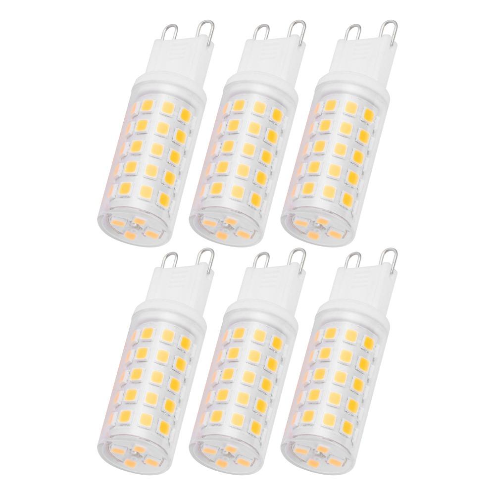 10pcs AC100-265V Light Bulb 54LED Bi-Pin Base Bulb Replace G9 LED Bulb Wall Sconce