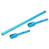 Joint Shaft Set Aluminum Lightweight Blue Propeller Joint Shaft Set with Connector Cup for Tamiya