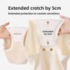 Big Size Female Spring and Summer Pure Cotton 10A Antibacterial Extension Crotch Belly Lift Hip High Waist Briefs