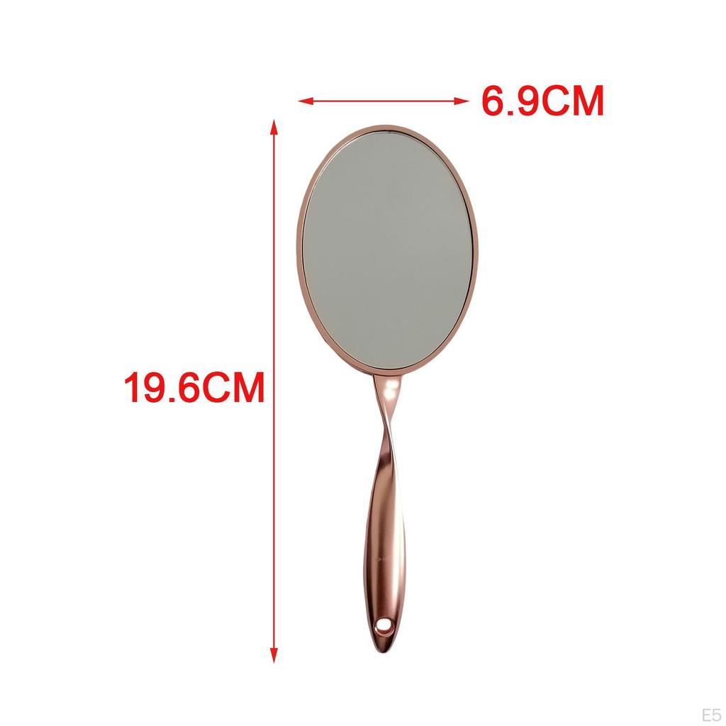 Handheld Makeup Mirror Compact Vanity Personal Cosmetic for Travel