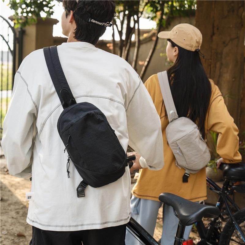 Outdoor Portable Casual Small Backpack Single Shoulder Crossbody Waist Bag Mobile Phe Bag Fashiable Urban Minimalist Nyl 1