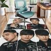 BIGBANG Pattern Rug, Indoor/Outdoor Mat, for Picnic, Gameroom, Bedroom, Office, Living Room, Home Decor Carpet, Birthday Gift