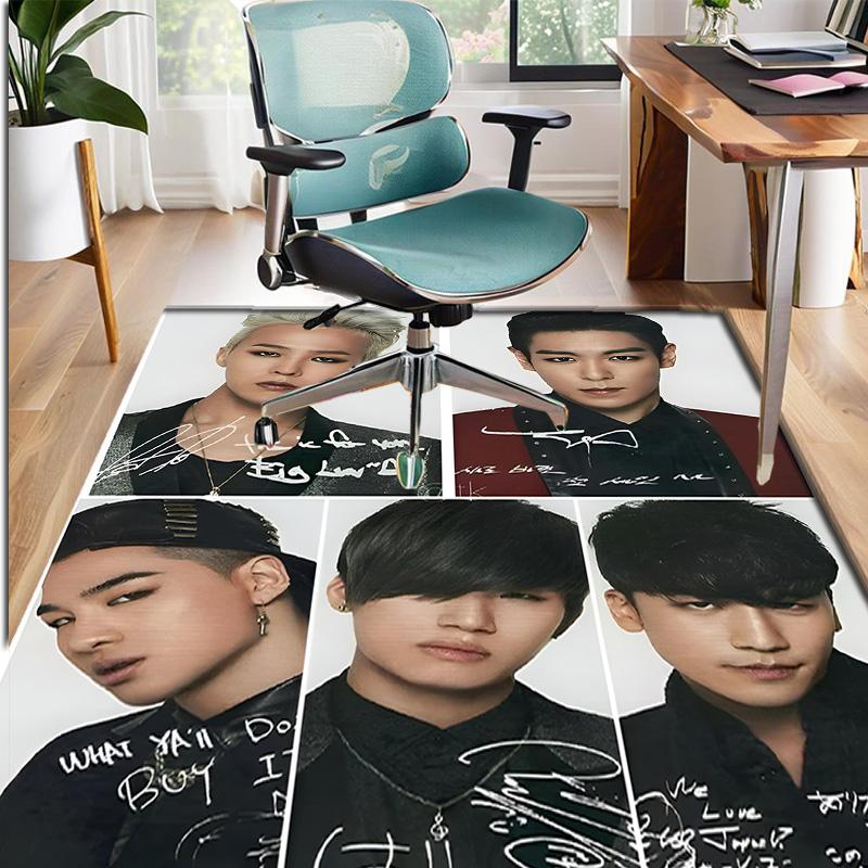 BIGBANG Pattern Rug, Indoor/Outdoor Mat, for Picnic, Gameroom, Bedroom, Office, Living Room, Home Decor Carpet, Birthday Gift