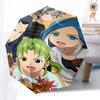 1pc Jujutsu Kaisen Characters Outdoor Umbrella - Automatic Opening/Closing, Portable 3-Fold Design with 8-Bone Iron Frame - Perfect Gift for Fans