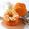 Simulation Food Fake Bread Artificial Cake Toy Flower-Shaped Large Bread Spiral Soft Bread Photography Prop PU Material Toy