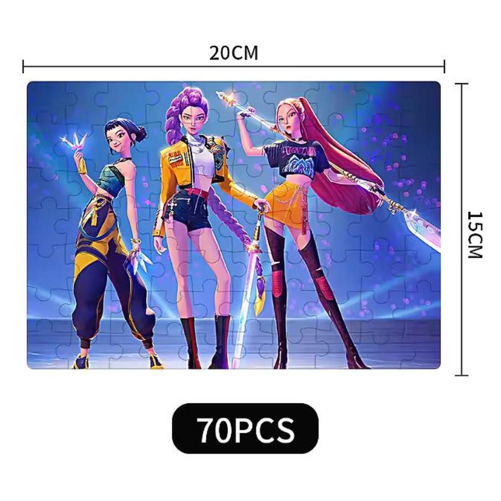 Набор пазлов - Украшение  Коллекция персонажей , Детские подарки, Игры-пазлы, Семейное веселье