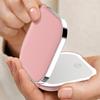 Luxury Touch LED Ring Light Compact Mirror Rechargeable Pocket Makeup Mirror for Travel & Purse  /ODM