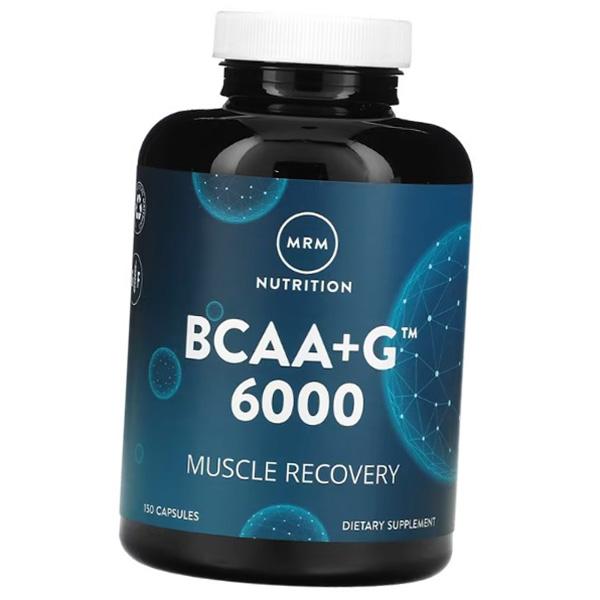 

ВСАА с Глютамином и Витамином В6, BCAA+G 6000, MRM 150капс (28122002) 150caps