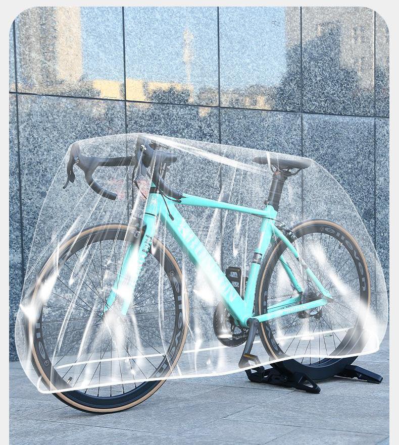 10pcs Disposable Mountain Road Bicycle Dustproof, Waterproof, Sunscreen, Rain Cover, Durable Bicycle Protective Cover, Sunshade