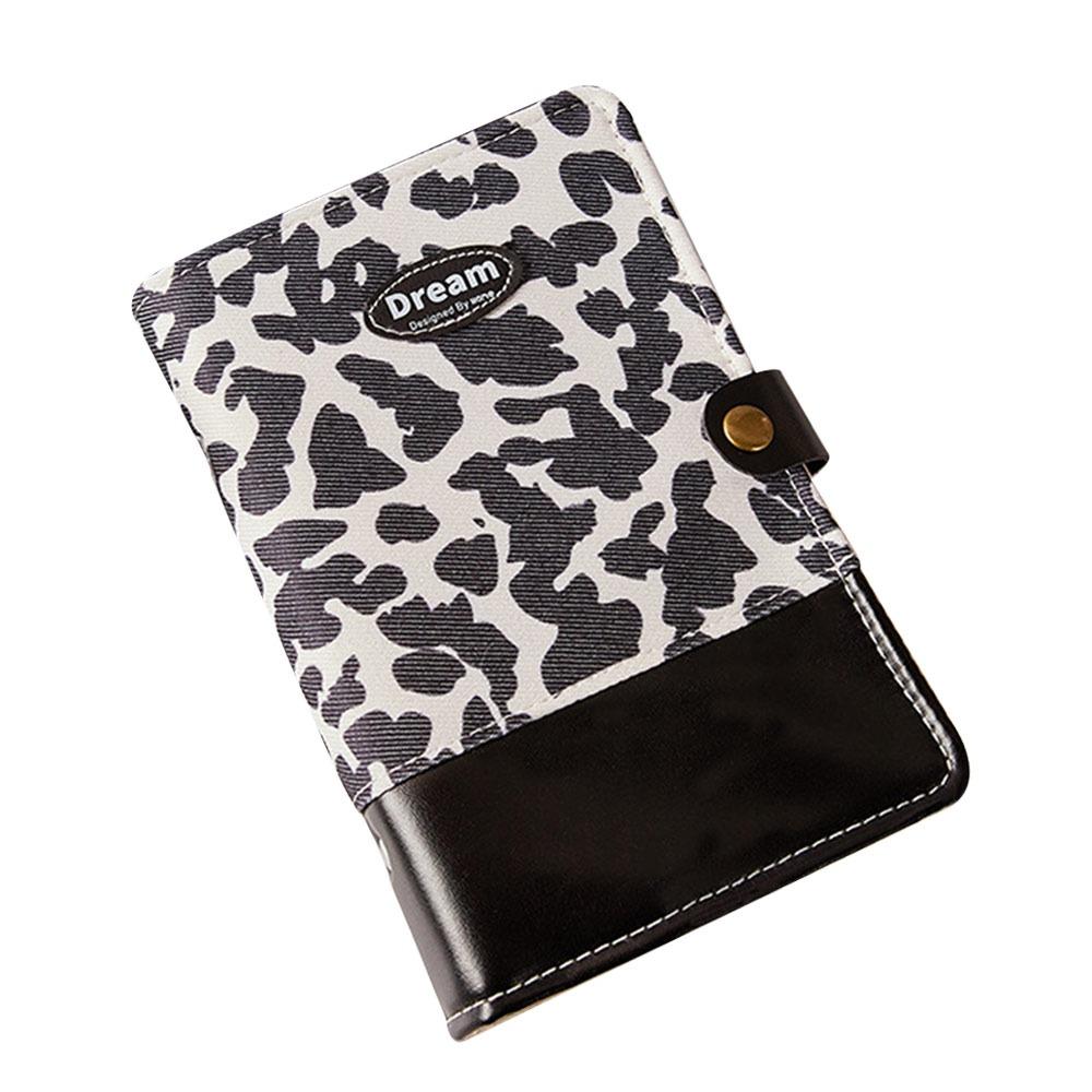 

Мини-папка с леопардовым принтом, полосатый блокнот для челленджей на накопления для пары, для детей Stripe Couple