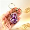 Enamel Luxury Keychain High-End Metal Pendant Bag Charm Blessing Charm