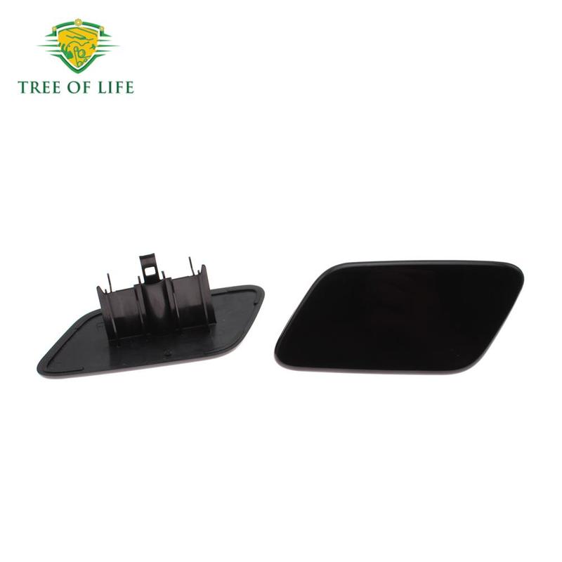 For Subaru Forester SK 2018 Front Headlight Washer Nozzle Cover Headlamp Water Spray Jet Cap Actuator Lid Unpainted