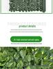 Artificial Leaf Hedge Privacy Screen for Balcony & Home Decor