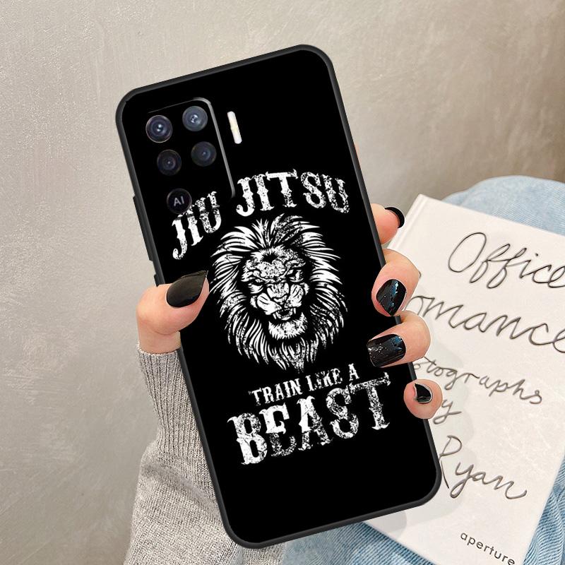 BJJ Brazilian Jiu Jitsu Case For Oppo A40 A60 A80 A78 A38 A18 A98 A58 A96 A76 A16 A94 A74 A54 A15 A17 A57 A77 A5 Pro