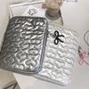 Puffy Design Pearl Tablet Storage Bag Large Capacity Laptop Sleeve Computer Bag  for School