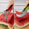 Watermelon Slicer Cutter - Stainless Steel Melon Cutter -Watermelon Cutter Slicer Tool -Watermelon Cutting Fork - Multifunctional Fruit Fork