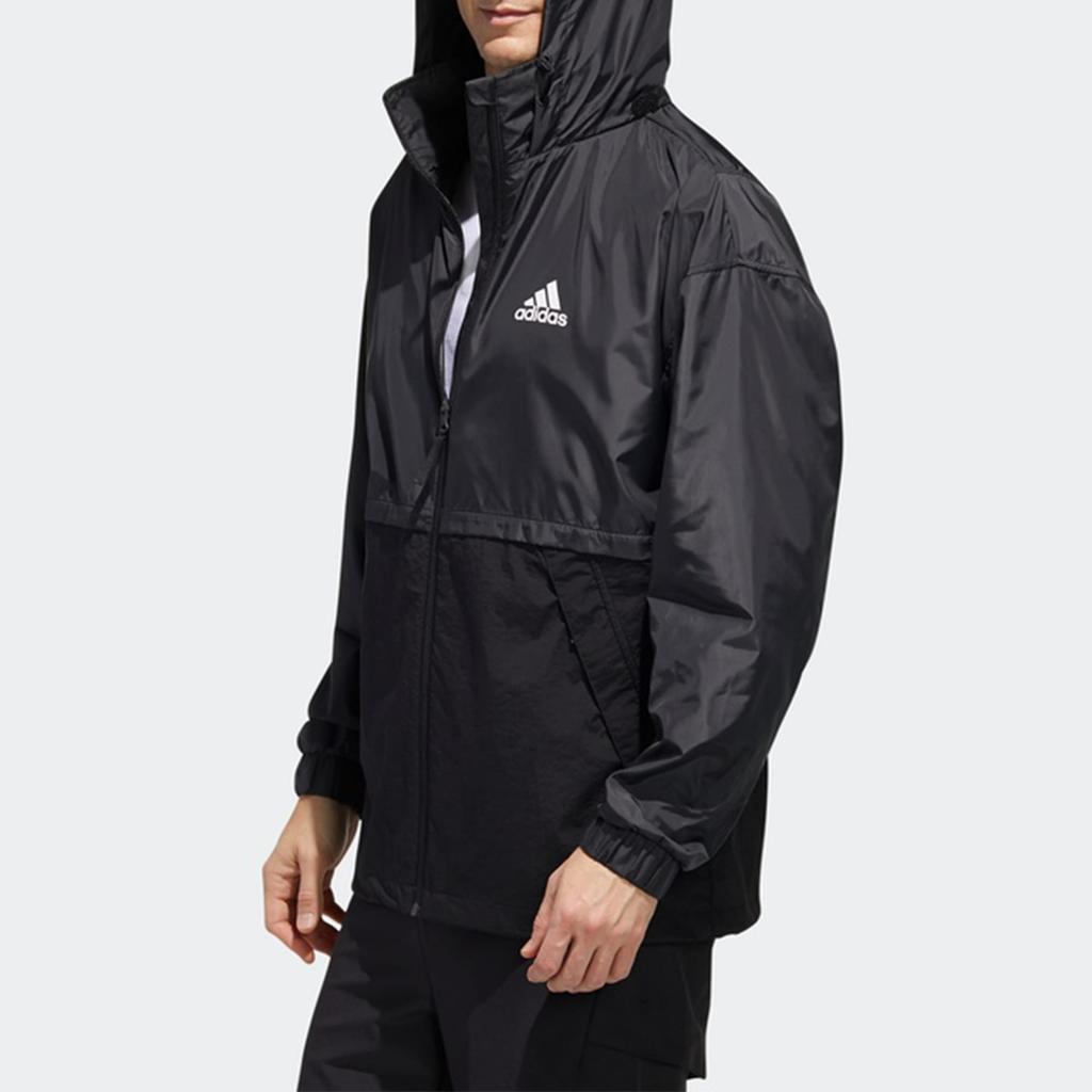 adidas Jackets Men's Black Detachable Hood Moderate Other FM7516