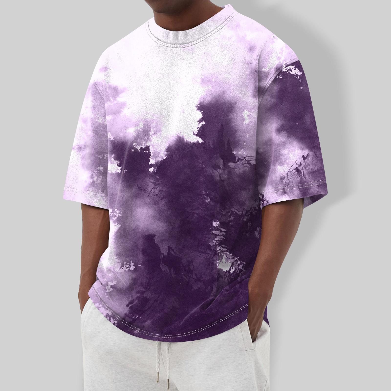 

Летняя мужская популярная футболка с круглым вырезом и коротким рукавом с принтом XXL