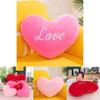 Cute Heart-shaped Plush Pillow For Girls Decorative And Soft Gift For Qixi Festival