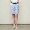 Stripe Backbanding Half Pants B6m3p310