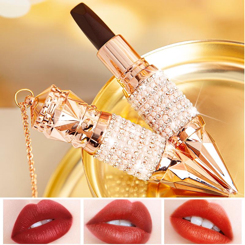 Mark Andy Queen Scepter Three-Color Long-Lasting Matte Lipstick - Koi Color