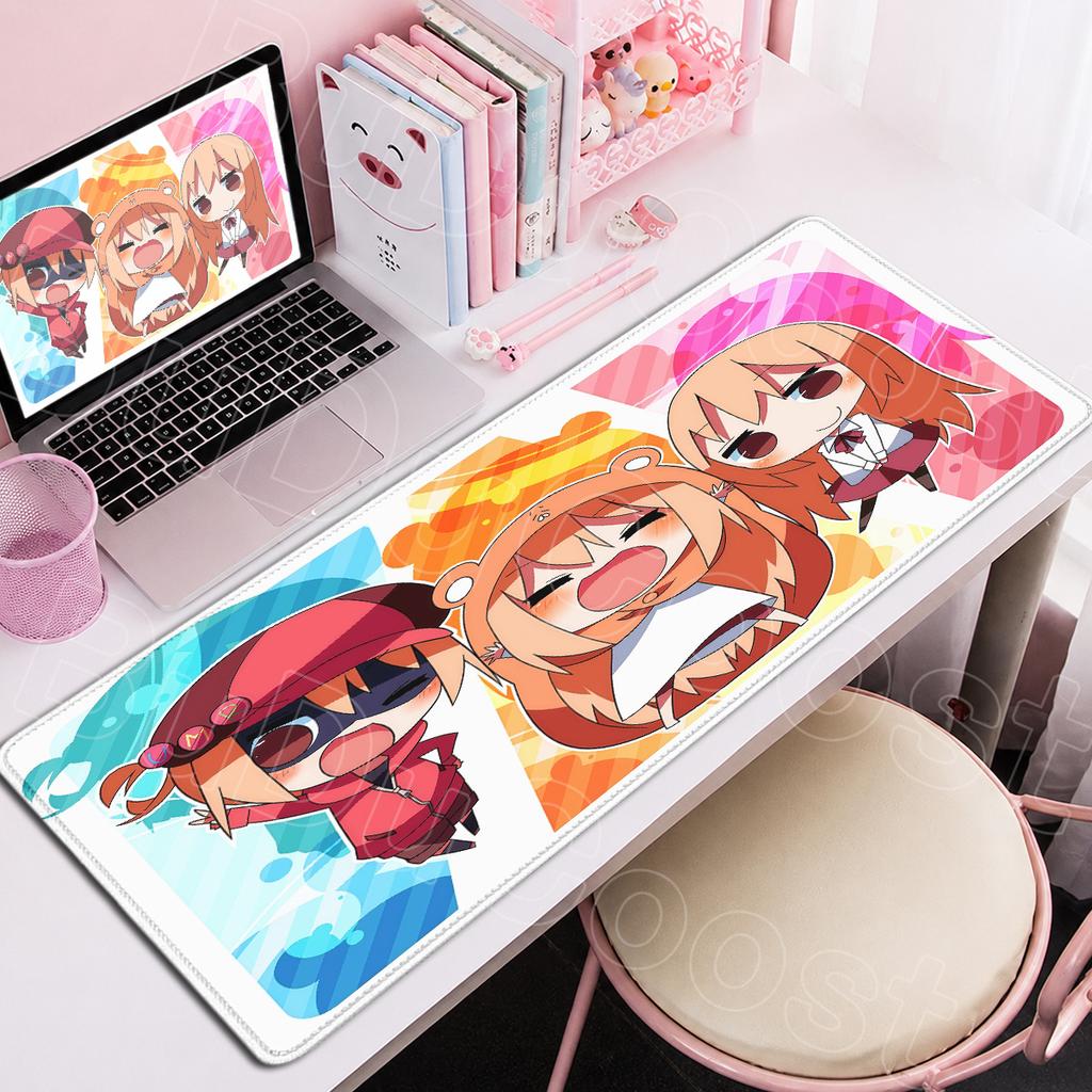 Kawaii Girl Doma Umaru Laptop E-sport Gaming Desktop Mats PC Rubber Accessories XXL Himouto Umaru-chan Non-slip Anime Mouse Pads