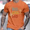 Vintage Reel Cool Dad Print Unisex Tshirt Fashion Fishing Lover Daddy Tee Casual Short Sleeve Streetwear Father Day Shirts Gifts