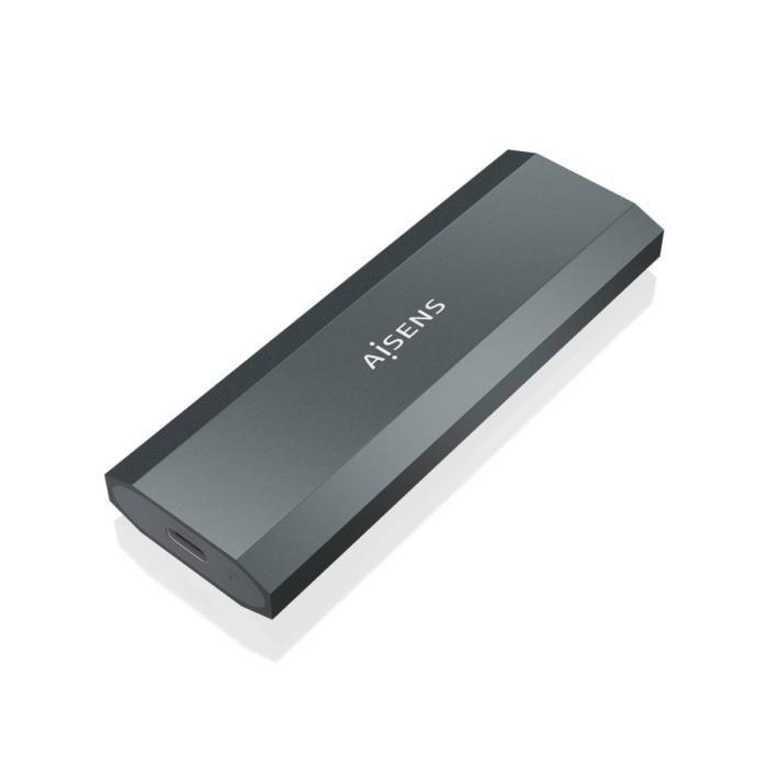Boîtier SSD NVMe USB-C 3.2 Gen2 - Aisens - ASM2-029GR - Gris