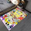 Colorful SpongeBob Cartoon Carpet, Perfect for Kids' Rooms. Suitable for Use As an Anti-slip Game Mat for Living Room and Bedroom Sofas