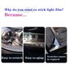 For Tesla Model 3 Y 2017- TPU Modified Black color-changing film Blackened Headlight Taillight Foglight Protective Film