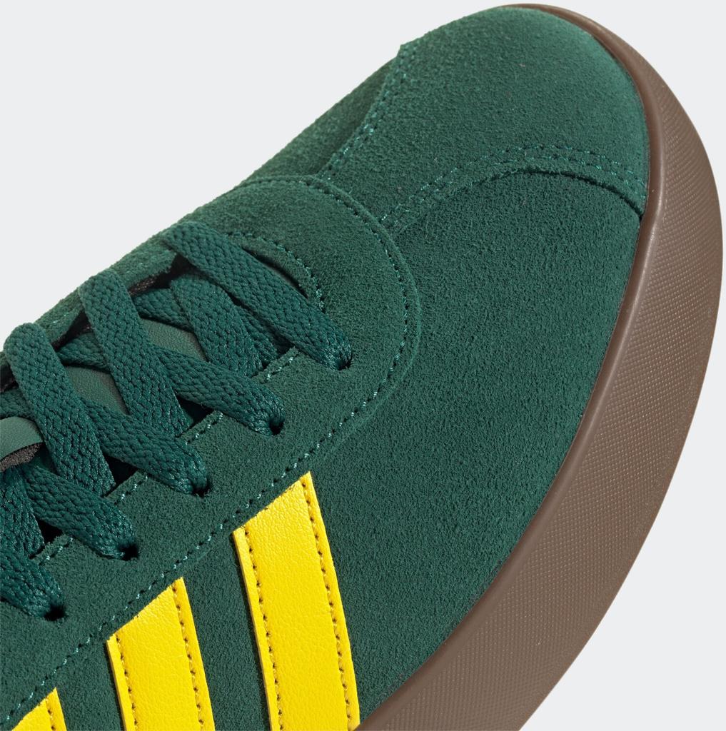Кроссовки Adidas VL Court 3.0 телесного зеленого/желтого/золотого металлика