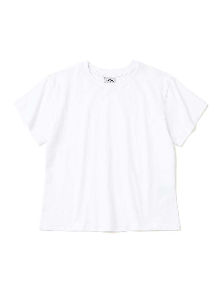 XOX (Women) Cotton Crop T-Shirt [White]