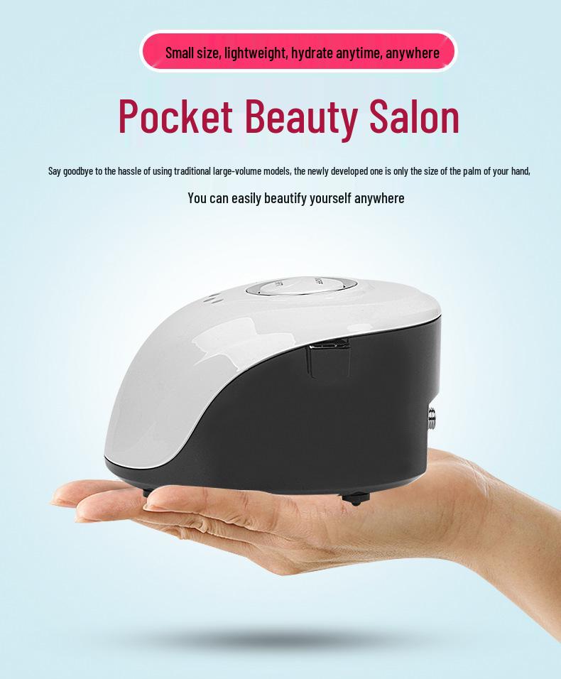 Handheld Nano Spray Oxygen Facial Hydration Device