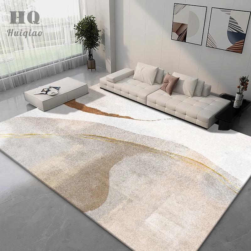 Modern Minimalist Carpets for Living Room Japanese-style Bedroom Decor Abstract Carpet Home Grey Floor Mat Study Large Area Rug