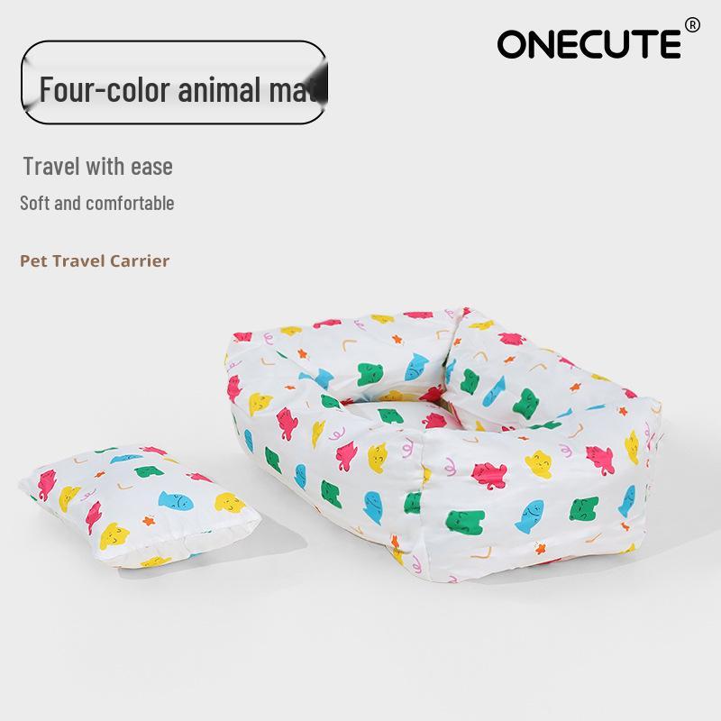 

ONECUTE Портативная переноска для домашних животных: Дышащая, Мягкая и Удобная для Собак и Кошек – Ручная и Наплечная Сумка для Путешествий на Открытом Воздухе
