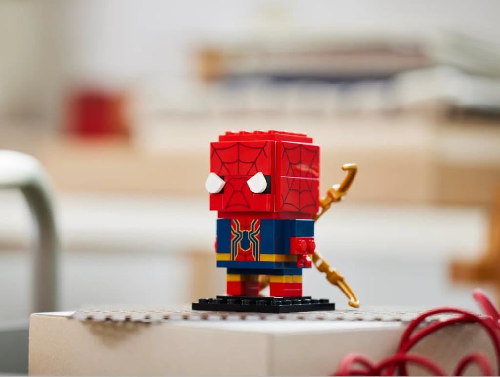 LEGO BrickHeadz Iron Spider-Man 40670 Spielzeugbausteine für Kinder ab 10 Jahren