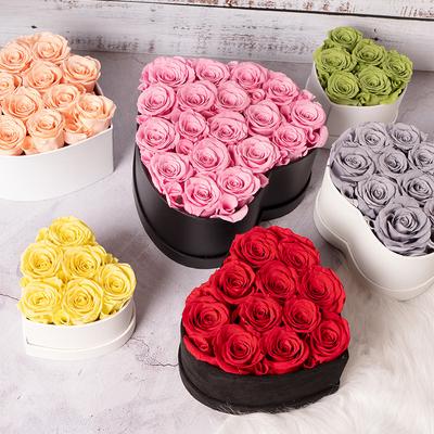 Eternal Flower Handmade Love Rose Gift Box Premium Sense Hug Bucket Birthday Holiday Gift